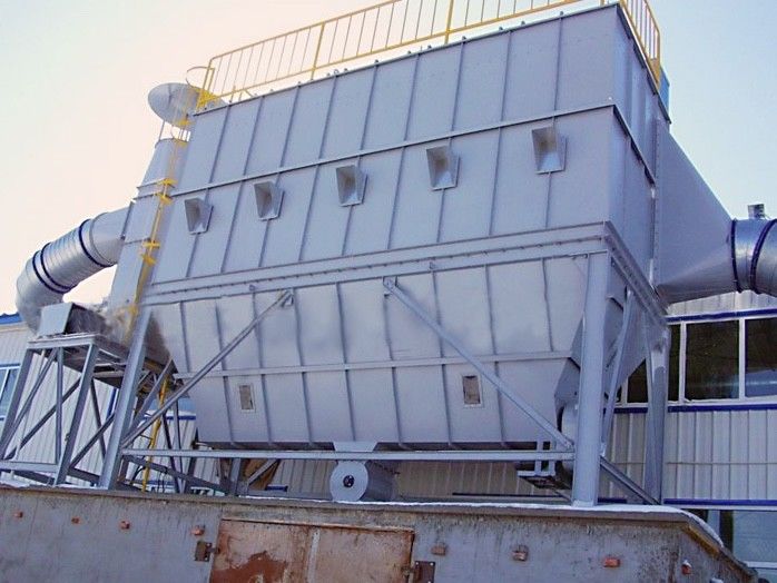 Industrial Tobacco Plant 2700m3/H Pulse Jet Dust Collector