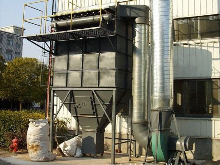 Industrial Tobacco Plant 2700m3/H Pulse Jet Dust Collector