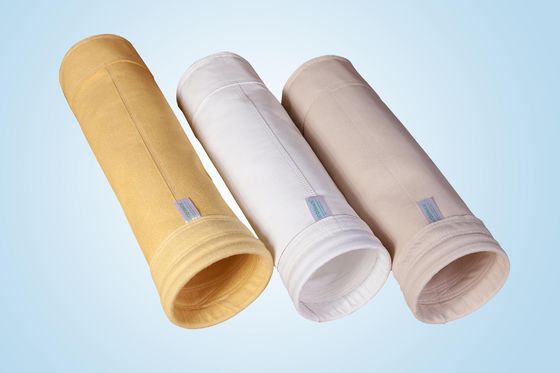 Nomex / Aramid Filter Cloth Dust Collection Filter Fire Retardant Filter Bag