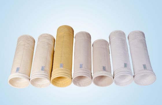 Cement Plant Kiln  Dust Collector Filter Bags , 160 X 6000  mm