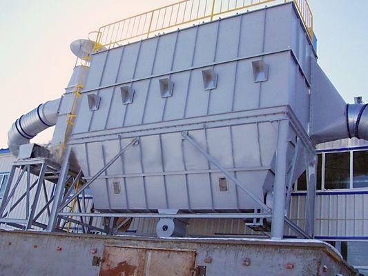 Industrial Tobacco Plant 2700m3/H Pulse Jet Dust Collector