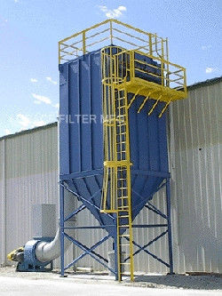 2100PA Woodworking 20000M3/H Pulse Jet Dust Collector