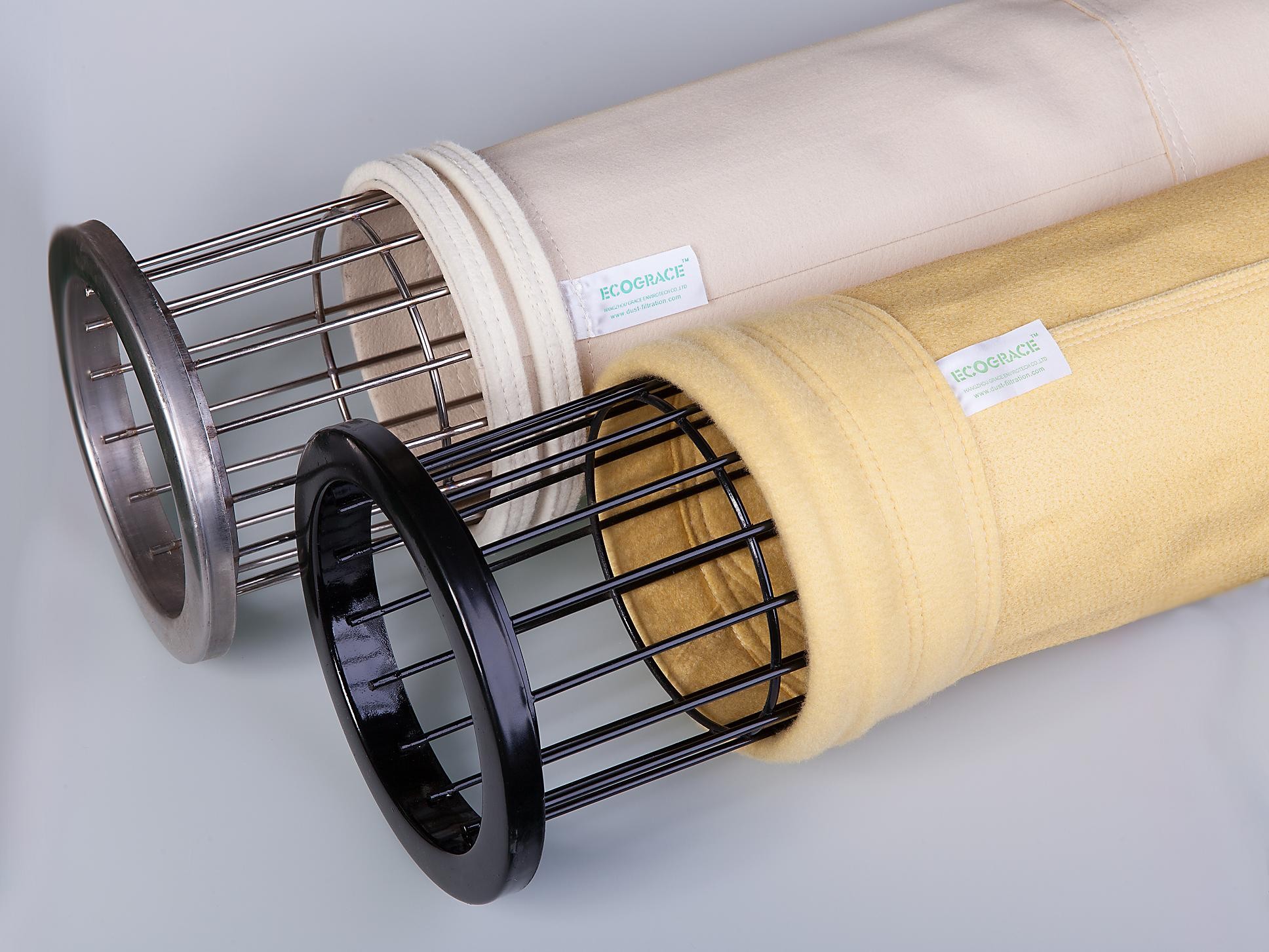 Dust Collection 500gsm 4500mm Aramid Filter Sleeves